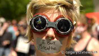Black Lives Matter rally draws hundreds in Lethbridge, another rally planned for Saturday - CTV News