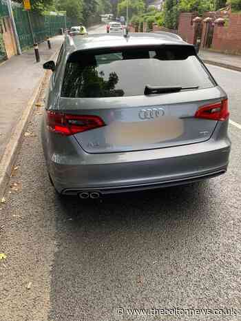 Speeding car chased by police from Harwood to Breightmet