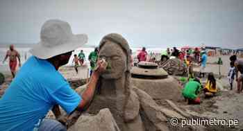 Playa de Chilca exhibe esculturas de arena | Actualidad - Publimetro Perú