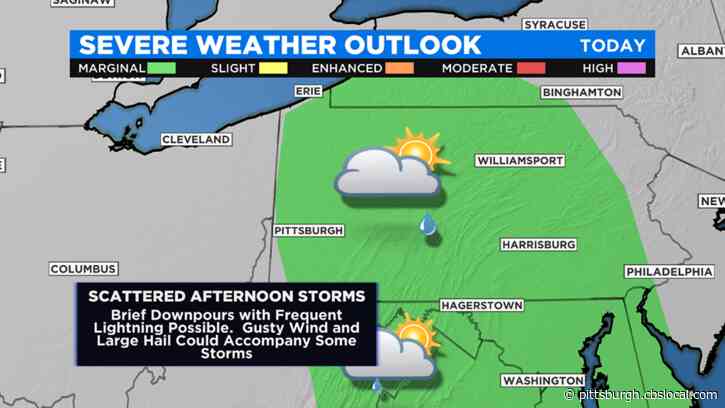 Pittsburgh Weather: Warm Temperatures, Chance Of Severe Weather