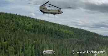 Famed 'Into the Wild' bus is airlifted from Alaska backcountry