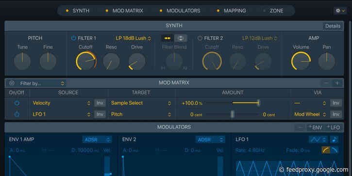 Logic Pro X 10.5: Apple’s intelligent new flagship Sampler dethrones a legend