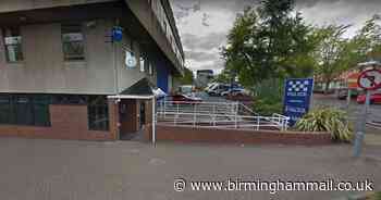 Cop slams 'despicable act' as yobs aim firework at police station