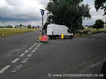 South Row barriers removed in Blackheath