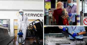 Inside a very different Newcastle Airport as coronavirus-era travel takes off