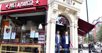 Jobs fears as Pret a Manger's sales plunge