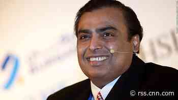 Asia's richest man, Mukesh Ambani, is now among the world's 10 wealthiest people