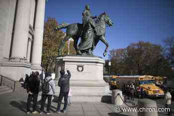 Statue of Roosevelt flanked by African, Native American to be removed from N.Y. museum entrance