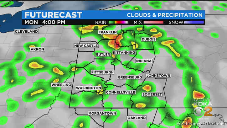 Pittsburgh Weather: Area Under ‘Marginal Risk’ For Severe Weather, Storms To Bring Hail And Gusty Winds