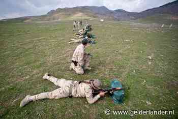 Korporaal ‘Lucky Luke’ (32) uit Arnhem trok in de pauze razendsnel zijn wapen, maar het ging af