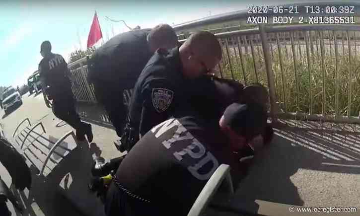 NYPD officer in ‘chokehold’ video had prior brutality case