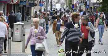 What Swansea looked like on first day non-essential shops were allowed to reopen