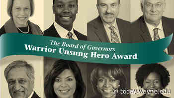 Board of Governors recognizes two medical students with Warrior Unsung Hero Award - The South End