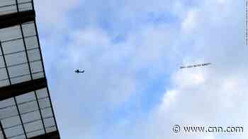 Premier League team condemns 'White Lives Matter' banner flown over stadium