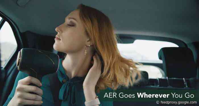 AER Cordless Dryer is the ultimate smart cordless hair dryer