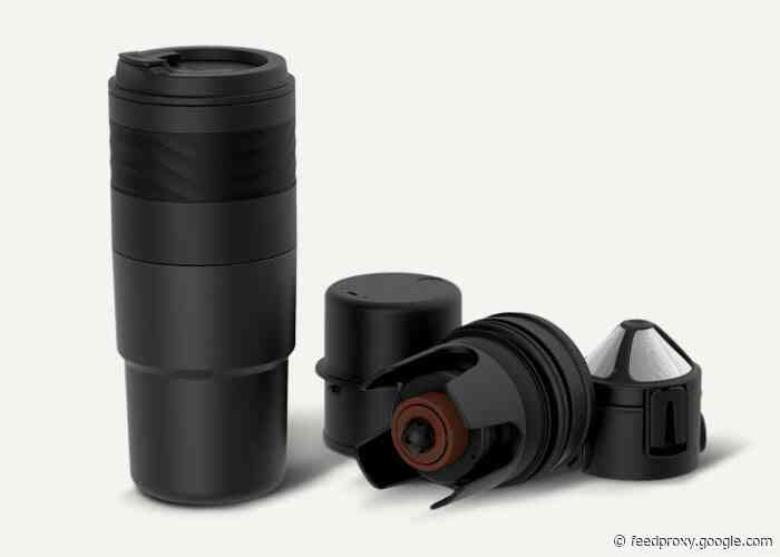 SóloCano portable coffee maker, offers barista-quality coffee anytime, anywhere from $99