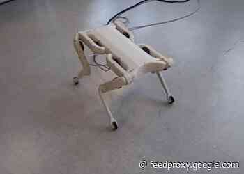 Open source Solo 8 quadruped robot