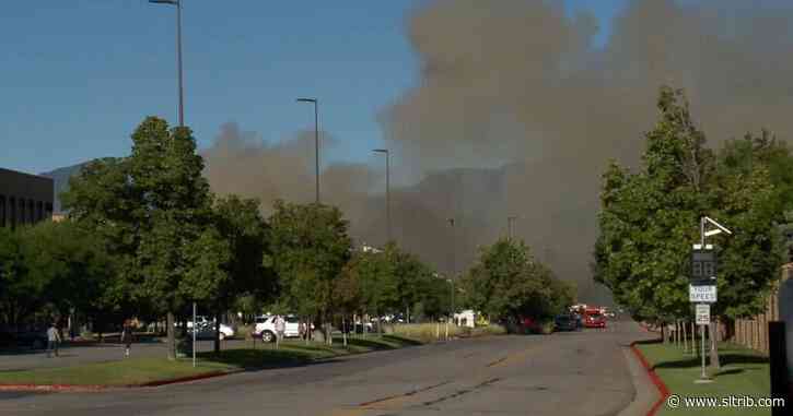 Blaze burns building under construction at SLCC Taylorsville campus