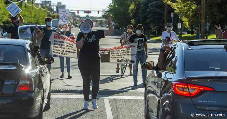 Another night of protesting in Salt Lake City — this time blocking traffic