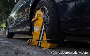 Another municipality turns to tire clamps for traffic violations - Mexico News Daily