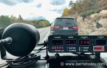 Barrie police traffic unit lays 157 charges during first week back - BarrieToday