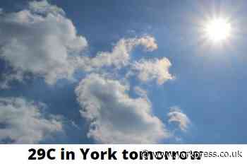 York set for 29C on hottest day of the year - so far