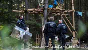 Polizei räumt Baumhäuser von Kohle-Gegnern im Hambacher Forst