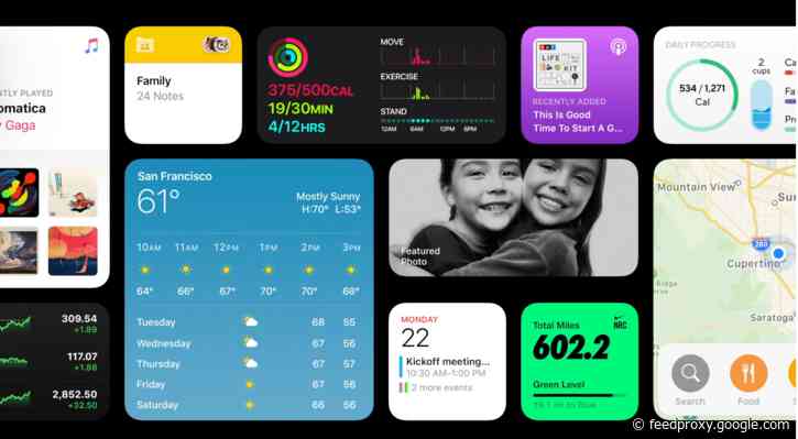 iOS 14 adds widgets to home screen, redesigned Siri