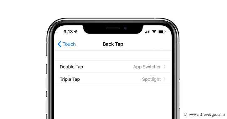 iOS 14 lets you tap the back of your iPhone to launch apps and a whole lot more