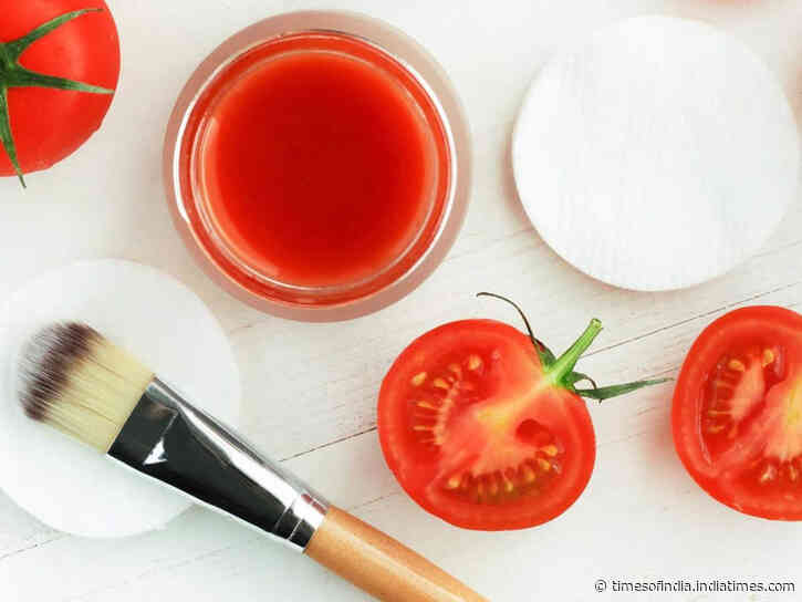 Tomato DIY hacks for glowing skin