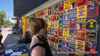 2 Black Lives Matter murals go up in the Las Vegas Arts District - Las Vegas Review-Journal