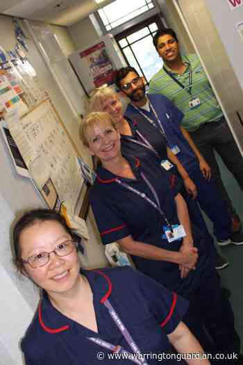 Patients at Warrington Hospital take part in coronavirus clinical trial