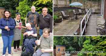 Family launch DIY SOS project to renovate garden at home for disabled adults