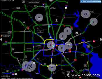 High water locations reported on Houston roads, freeways on June 22 - Chron.com