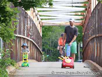Sudbury photo: Father and son crossed that bridge when they came to it