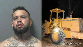 Man arrested for trying to steal $50,000 tractor in Kings County