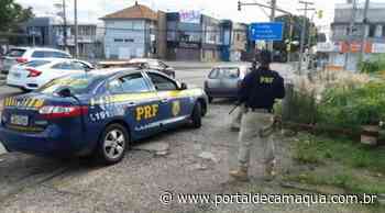 PRF recupera veículo furtado, na BR 116, em Porto Alegre, após tentativa de fuga - Portal de Camaquã