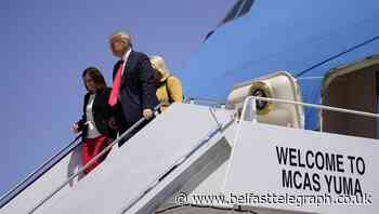 Trump credits new border wall with stopping migrants, and coronavirus