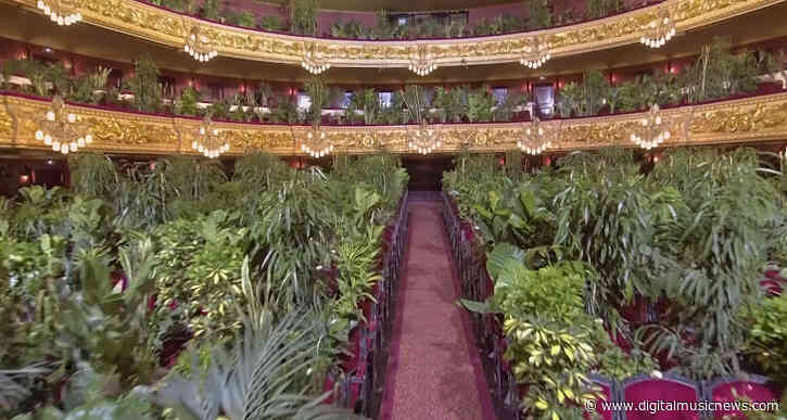 Barcelona Opera House Reopens — With an Audience of Plants