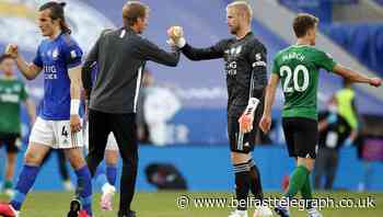 Brendan Rodgers talks up Kasper Schmeichel after goalkeeper’s vital penalty save