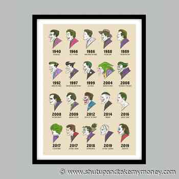 Joker Through The Ages Poster