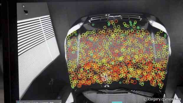 High-tech scanner speeds up insurance claims for hail damaged vehicles