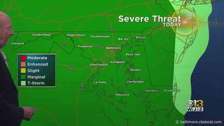 Maryland Weather: Storms Roll Through For Second Consecutive Day; Flood Warning In Effect