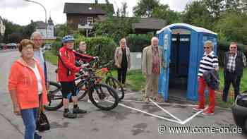 Wieder mobile Toilette für Kletterer, Radfahrer und Wanderer in Werdohl - come-on.de