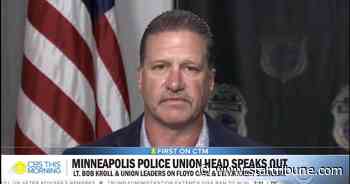 Minneapolis police union head says Chauvin firing is justified but rank and file officers being scapegoated