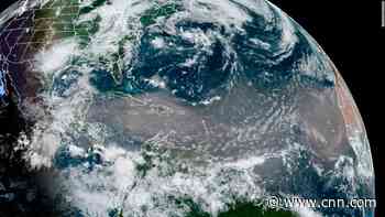 Saharan dust plume darkening skies in Caribbean is heading to the US
