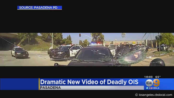 City Of Pasadena Releases Dash, Body Cam Footage Of Deadly Officer Involved Shooting
