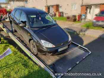 Car seized in Tonge Moor with no insurance and false plates