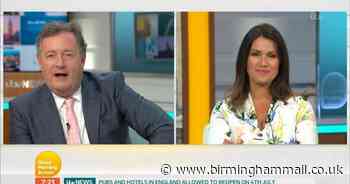 Susanna's joke about Piers' wedding anniversary has GMB in stitches