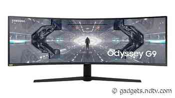 Samsung Odyssey G9 Curved Gaming Monitor Launched, Global Availability to Begin This Month